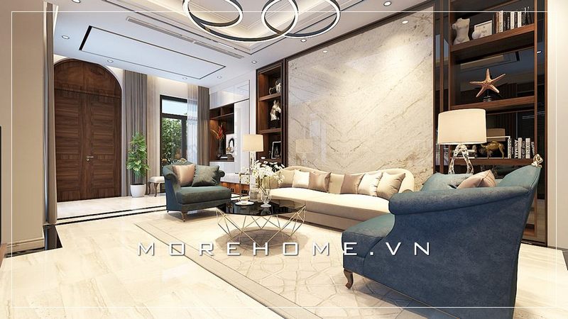 Mẫu sofa vải trẻ trung, sang trọng